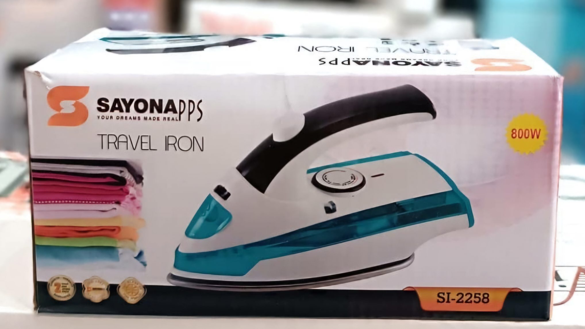 اتو لباسی مسافرتی سایوناsI2258