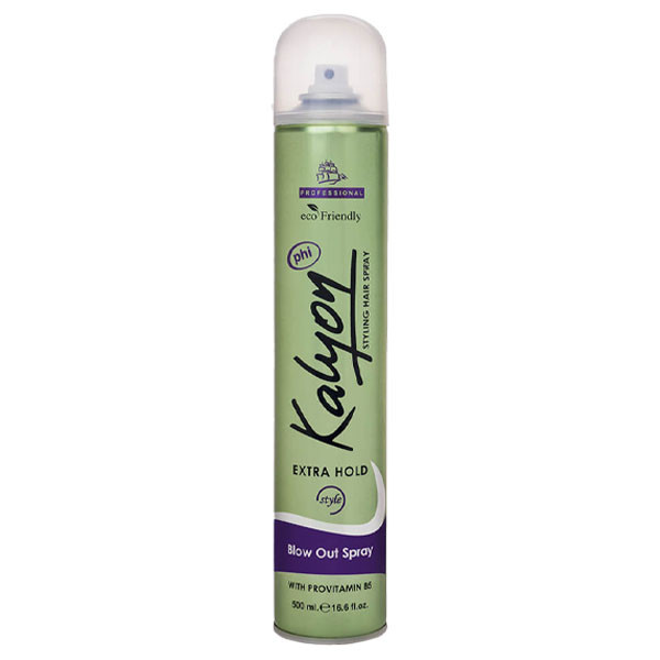 فروش عمده اسپری حالت دهنده مو کالیون مدل Blow out Spray قوی حجم ۵۰۰ میلی لیتر ۲۴ عددی