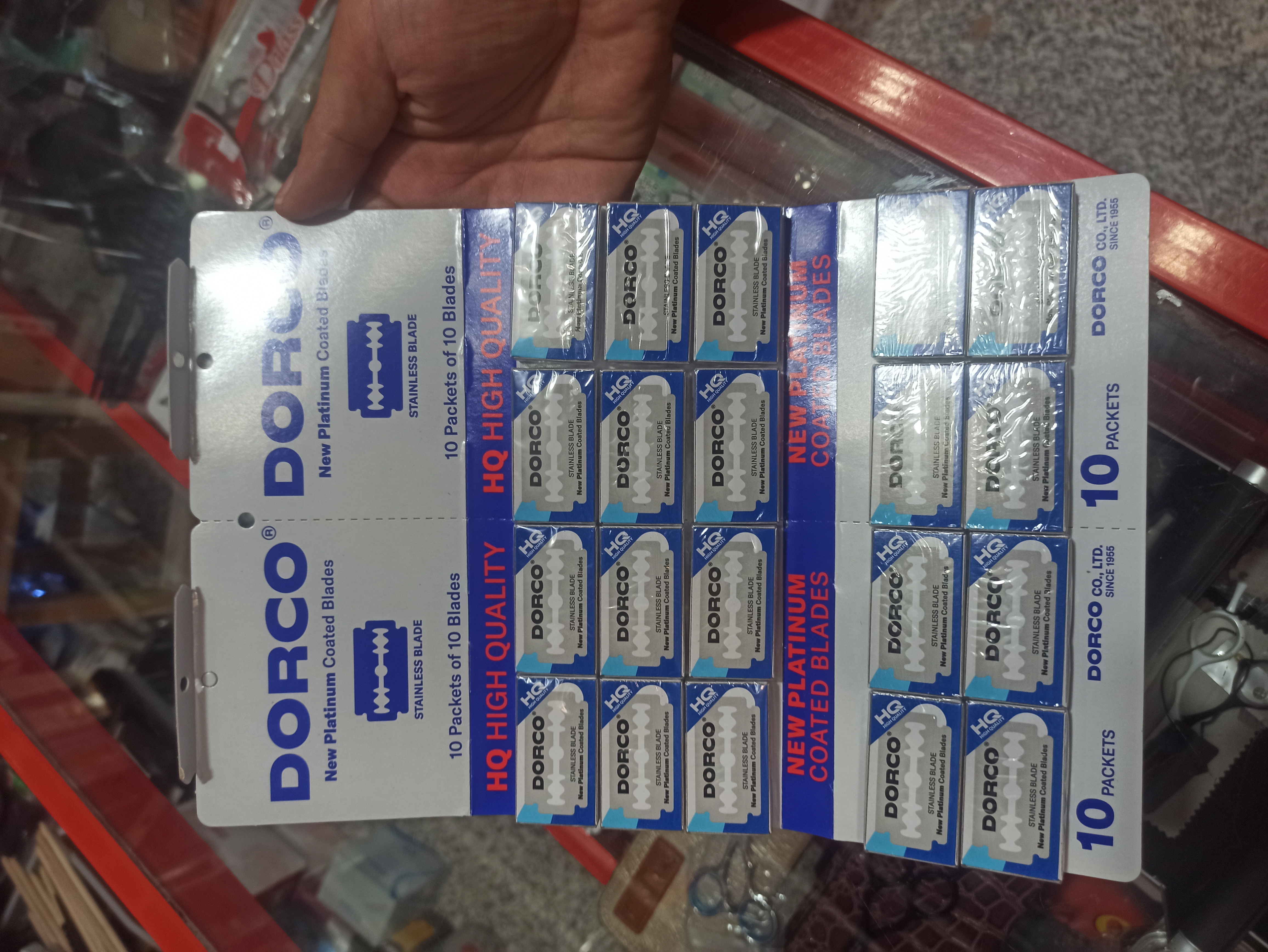 تیغ اصلاح دورکو باکس ۲۰ عددی